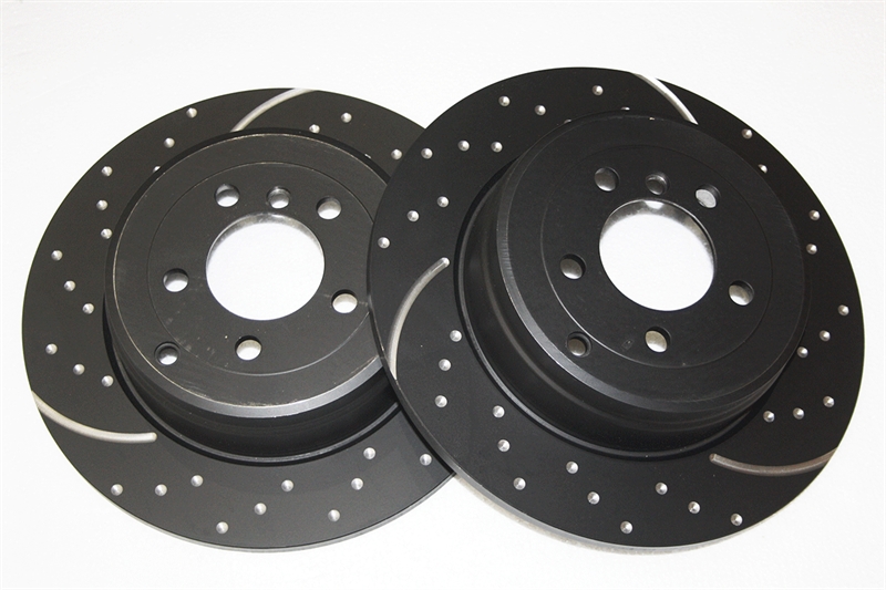 Bremseskiver bag Ikke ventileret til Range Rover Årgang 2002-2009