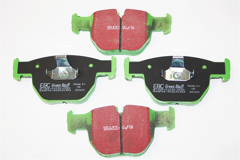 Bremseklodser Front - Green Stuff High Performance til Range Rover Årgang 2002-2009