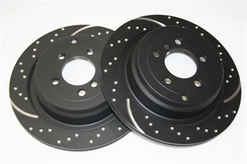 Bremseskiver bag Ikke ventileret til  Range Rover Årgang 2002-2012