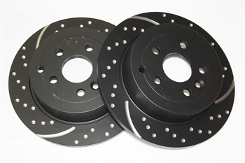 Bremseskiver bag Ikke ventileret til Land Rover Freelander II Årgang 2006-2016