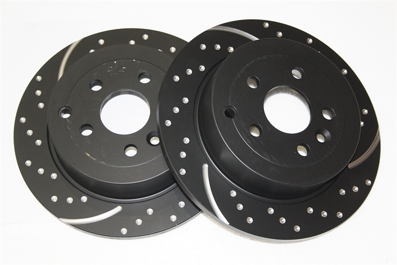 Bremseskiver bag Ikke ventileret til Land Rover Freelander II Årgang 2006-2016