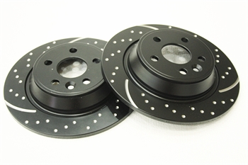 Bremseskiver bag Ikke ventileret til Range Rover Evouque Årgang 2012+