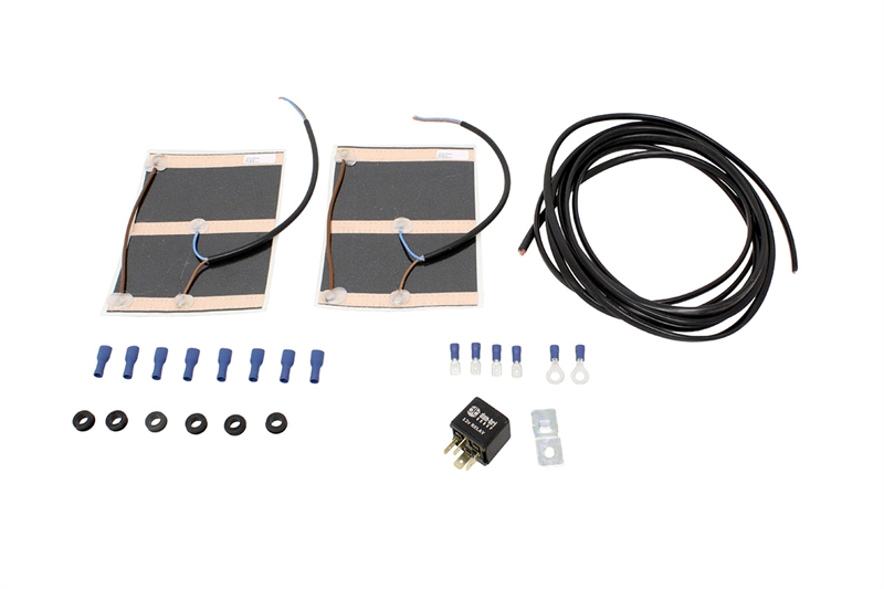 Varmelemmer til spejle på Land Rover Defender