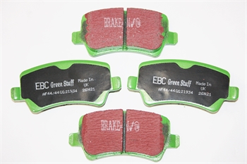 Bremseklodser Bag - Green Stuff High Performance til Range Rover Evoque Årgang 2012+