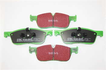 Bremseklodser Front - Green Stuff High Performance til Land Rover Discovery Sport Årgang 2015+, Range Rover Velar og Evoque Årgang 2012+