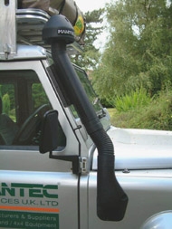 Mantec Land Rover Defender TD5 og 300 Tdi snorkel plast
