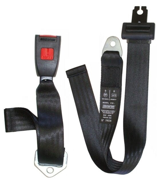 Singel sikkerhedssele/seat belt