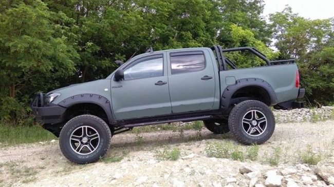 Skærmforøger til Toyota Hilux årg. 05-11 95mm 