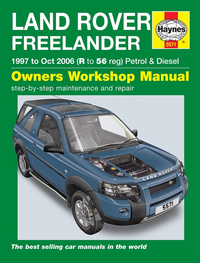 Haynes Manual - Land Rover Freelander manual årg. 1997-2006 (R-56)