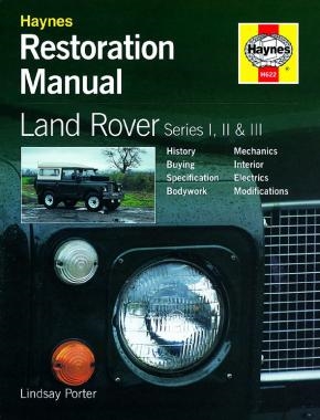 Haynes Land Rover Serie I, II og III restaureringsmanual