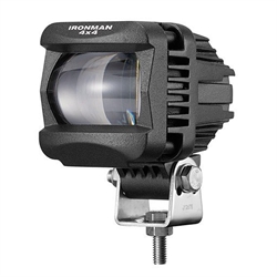 Ironman tågelys amber (gul) 2" LED 10-30V (kommer som et par)