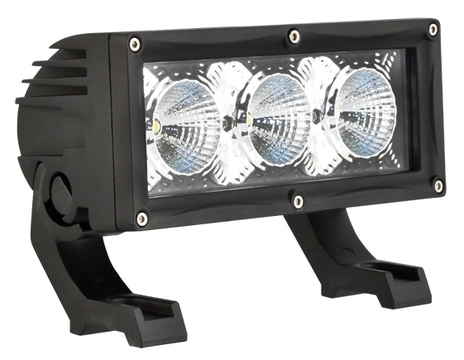 Ironman LED 3x10W flood beam light bar