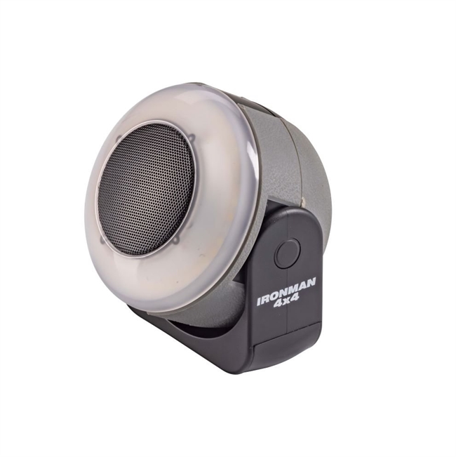 Højtaler bluetooth med LED lys - genopladelig - fra Ironman4x4