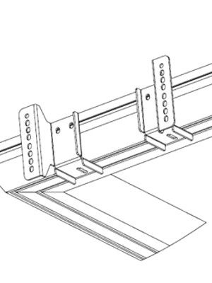Beslag til montering af markiser på Ironman4x4 Swift 1400 tagtelte
