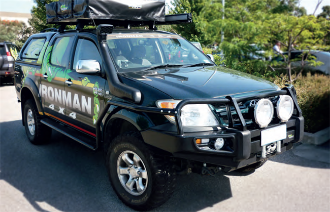 Snorkel - Ironman Airforce til Toyota Hilux årg. 2005-2016 2.5, 3.0L D4D TDi/4.0L Petrol V6