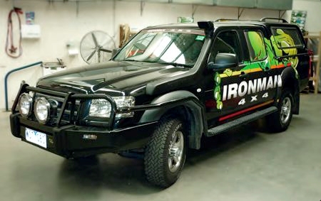 Ironman Airforce Snorkel til Ford Ranger 3.0L Diesel årg. 2007 og frem 