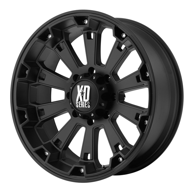 KMC XD Series 8007 - Black 9x18" ET18 6x139,7