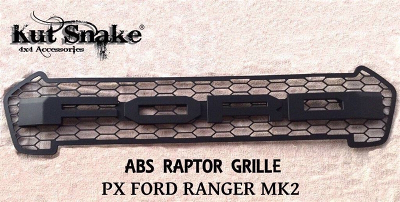 Frontgitter - Raptor Grill facelift til Ford Ranger PX 2 årg. 2016-2019
