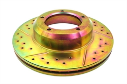 Bremseskive front ventileret med køleriller til Land Rover front Defender, Discovery I og Range Rover Classic