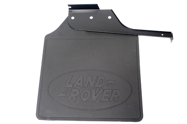 Stænklappe venstre bag original Land Rover Defender 110" m/logo