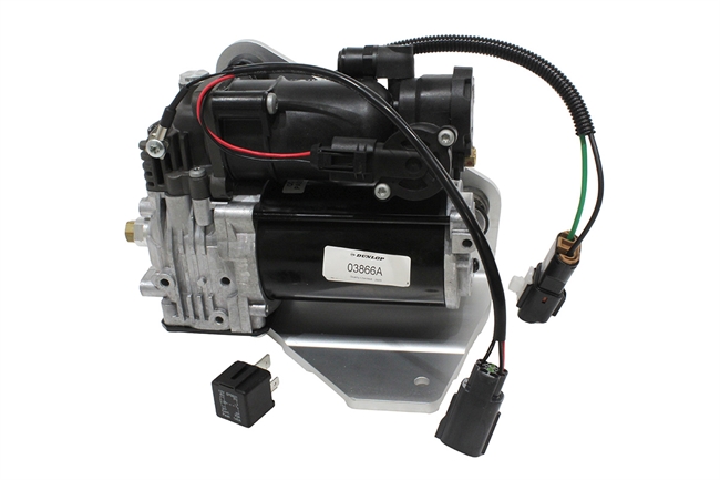 Kompressor til Land Rover luftundervognen Range Rover Sport frem til 2014 og Discovery 3/4 (de sene AMK versioner)