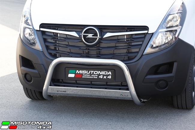 A-bar City EU godkendt - Blank i rustfri stål til Opel Movano årg. 20+