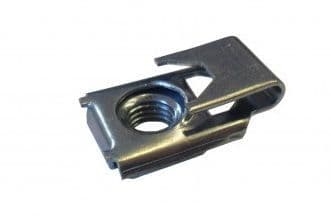 Clips/møtrik til skruerne på dørhænglser Land Rover Serie II, III og Defender