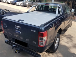 Roll cover sølv Mountain Top fra RealTruck til Ford Ranger X/C Årgang 2011-