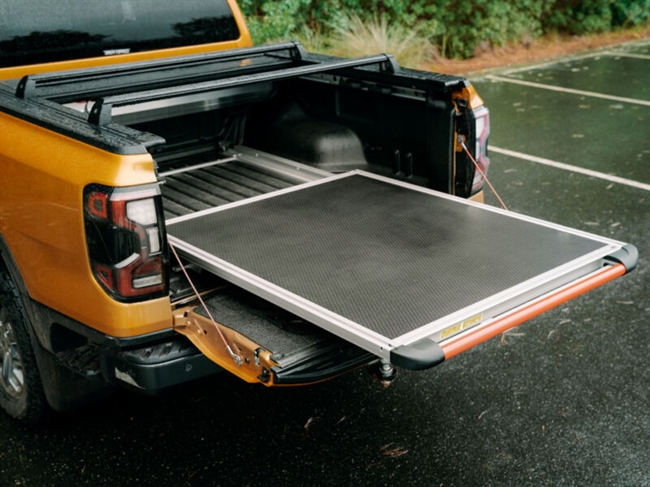 Ladskuffe (Sliding tray) Mountain Top fra RealTruck til Ford Ranger E/C Årgang 2023+