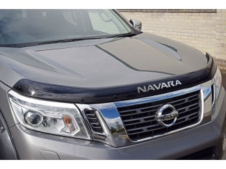 Motorhjelmsbeskyttelse m/logo til Nissan Navara NP300 årg. 16+