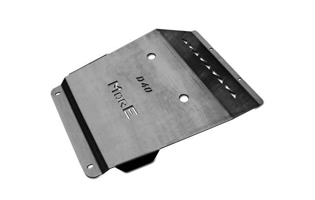 Undervognsbeskyttelse - Motor i stål til Nissan Navara D40 05-10