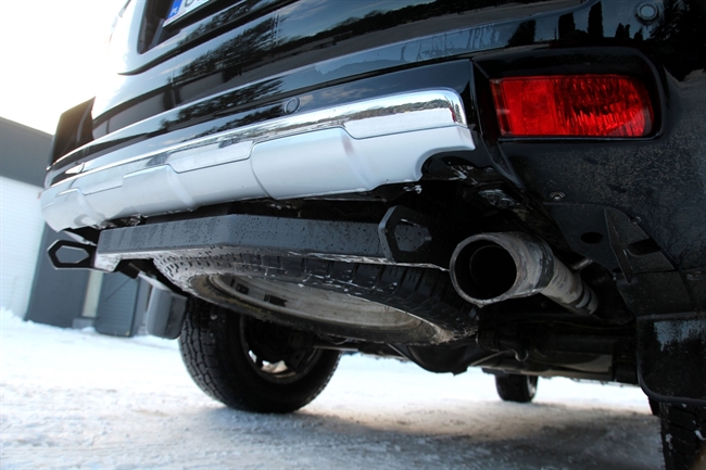 Undervognsbeskyttelse - Kofanger og reservehjul i stål til Toyota Land Cruiser J150