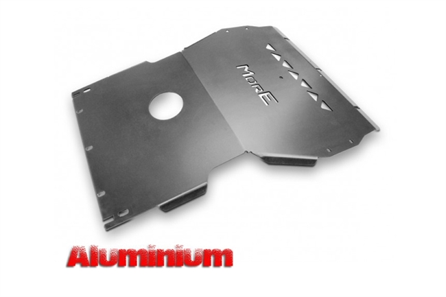Undervognsbeskyttelse - Motor i aluminium til Toyota Land Cruiser 90 / 95  til spilkofanger M4-SK-Z012