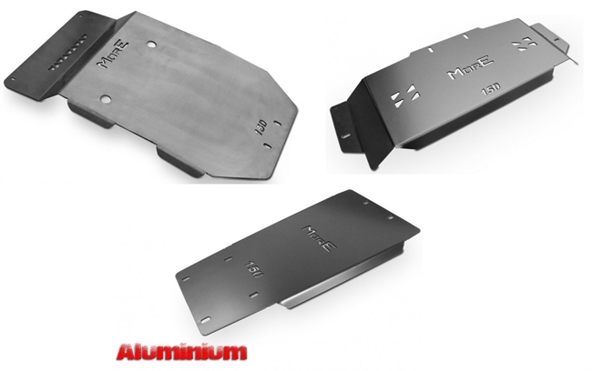 Undervognsbeskyttelse - Komplet sæt til Toyota Land Cruiser J150 2017+