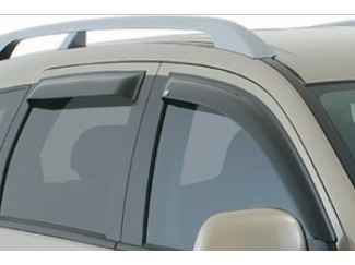 Vindafvisere/Wind deflectors - komplet sæt C-Crosser årg. 07-13 & Outlander årg. 07-13
