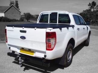 Presenning til lad med formonteret kroge til Ford Ranger double cab årg. 12+
