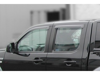 Vindafviser/Wind deflectors til Ford Ranger Double Cab årg.. 06-11