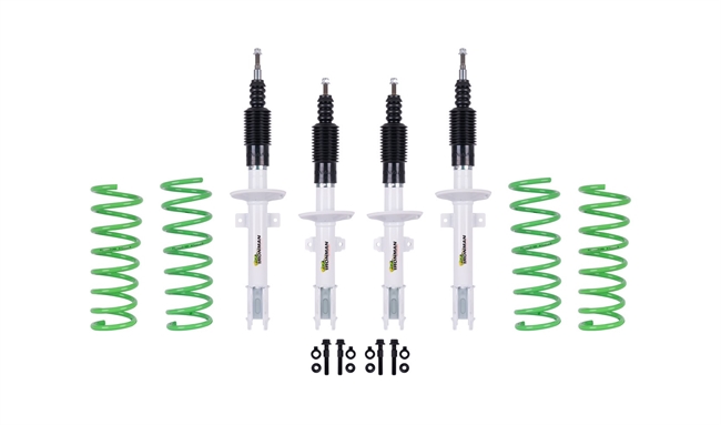 Hævningskit 2" fra Ironman4x4 til Dacia Duster årg. 2010+