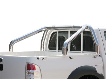 Styrtbøjle/Roll Bar til montering på lad i rustfri stål - Blank til Ford Ranger årg. 2023+