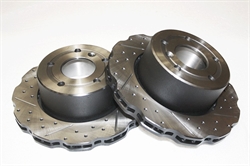 Bremseskive front til Land Rover Discovery II heavy duty køleriller/ventilerede