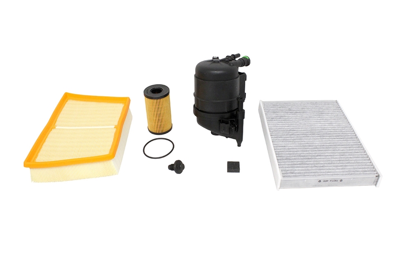 Filterkit til Land Rover Discovery Sport 2.0 Ltr Single TD Årgang 2015+ og Range Rover Evoque 2019+