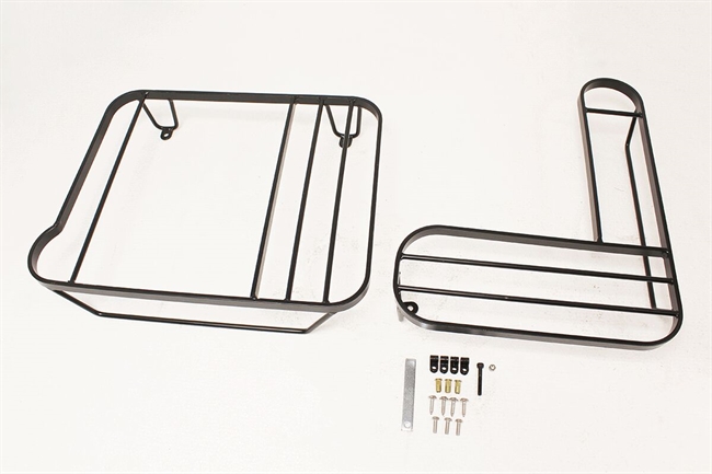 Lygtegitter/beskytter til Land Rover Defender alle modeller til årg. 2016