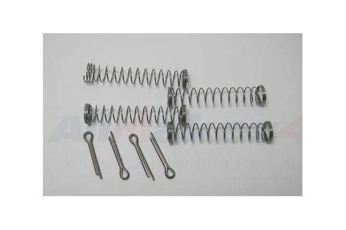 Monterings kit (kun fjedre) til Land Rover Defender & Discovery med faste/ikke ventilerede skiver