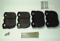 Bremseklodser front OE til Land Rover Defender & Discovery I ikke ventileret skiver