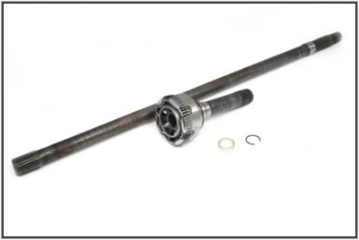 Trækaksel komplet Venstre