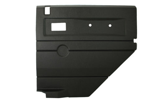 Dørpanel - Bagerste dørside beklædning R/H Sort med elektrisk vindue Land Rover Defender 1983-2006