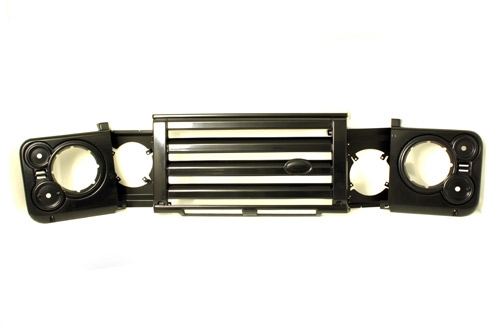 Frontpanel med monteringskit - Blank komplet til Land Rover Defender Alle modeller 