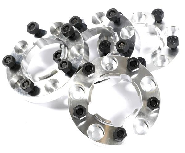 Sporforøger/Wheel spacers 30mm 5x165.1 til alufælge til Land Rover Defender/Discovery 1/Range Rover classic