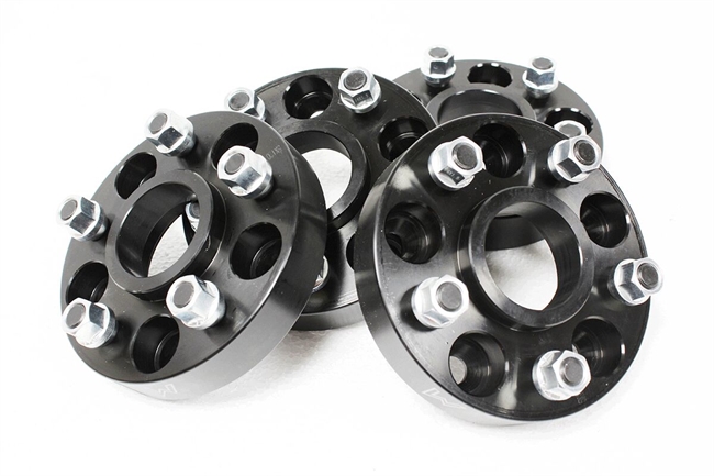 Sporforøger/Wheel spacers 30mm - Sort til Discovery 3+4/Range Rover/L322/L405