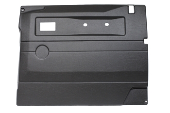 Dørpanel - Fordør Højre side med elektrisk vinduesbetjening i Mørkegrå til Land Rover Defender Årgang 2007+